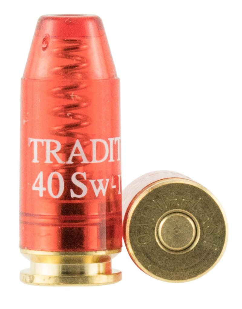 Traditions ASC40 Snap Caps 40 S&W Plastic w/Brass Base 6 Per