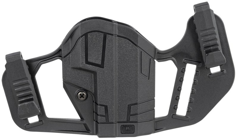 Uncle Mike's Apparition Holster Black Polymer Ambidextrous Glock 43 43X