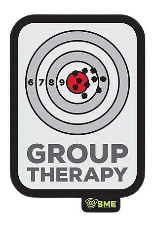 Shooting Made Easy PAT-GT Group Therapy Patch