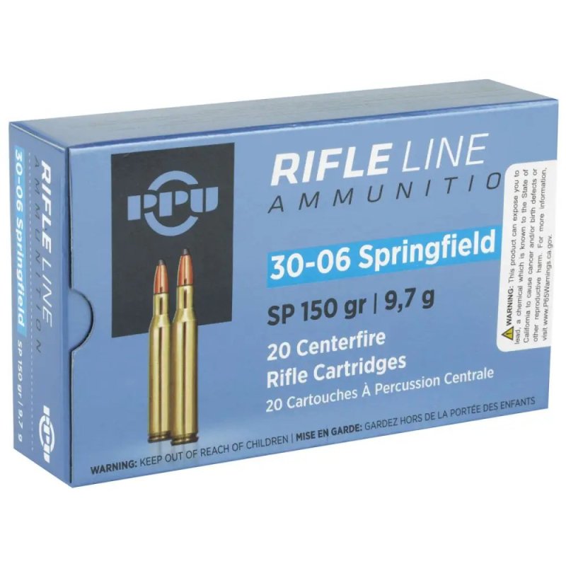 Prvi Partizan PP30061 30-06 Springfield 150gr Soft Point 20 Rounds