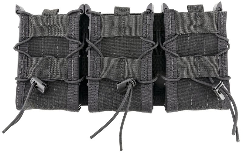 High Speed Gear 45TA00BK Triple TACO Shingle Mag Pouch Black Nylon MOLLE
