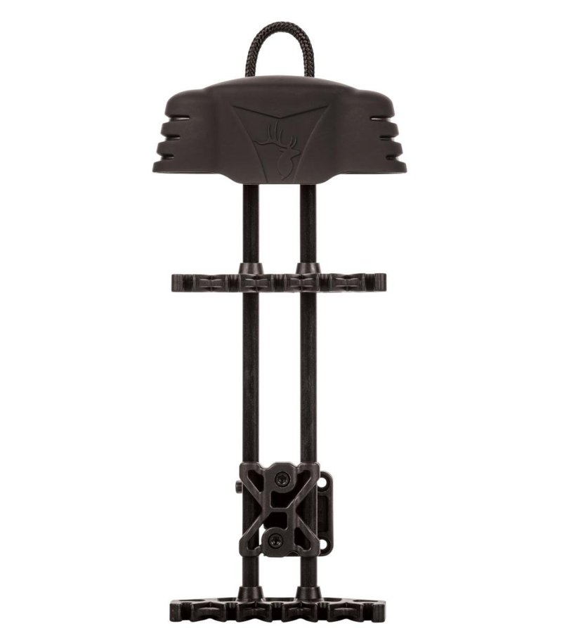 Trophy Ridge 5 Spot Quiver AQ600B Soft Touch Hood Dual Grip Black