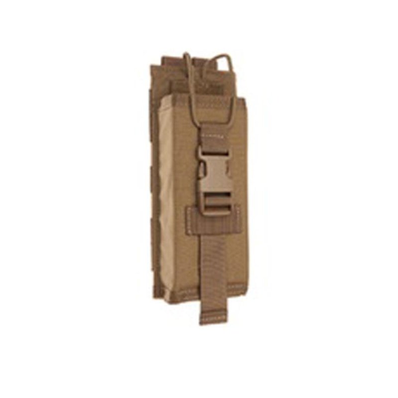 TacShield T3900CY MBITR Radio Molle Pouch Coyote Tan 1000D Cordura
