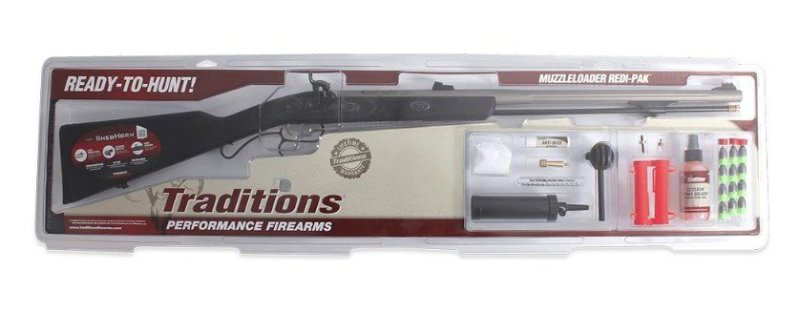Traditions Performance Firearms Shedhorn RS391050 50 Cal 26 In 50 BLKPOWDER