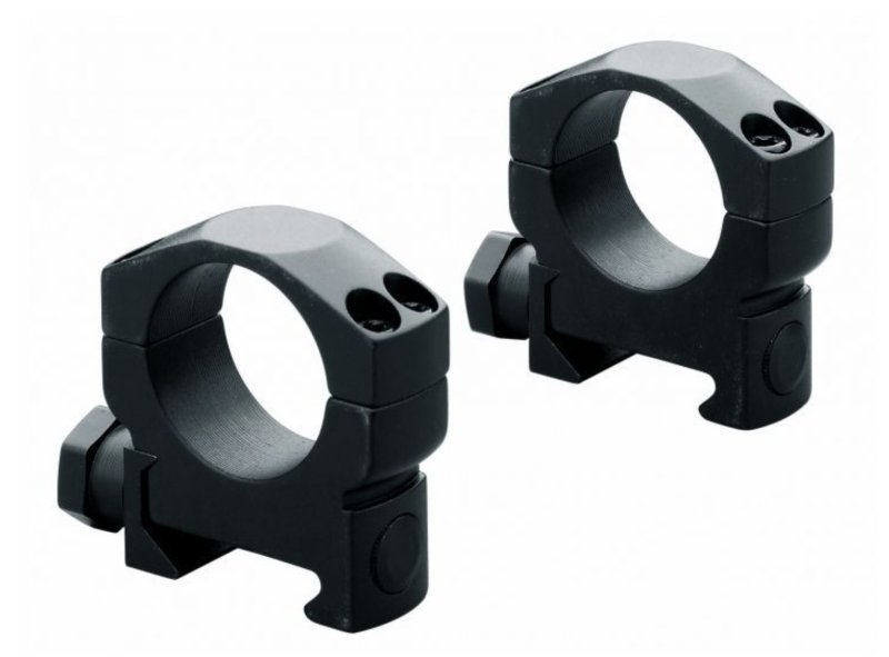 Leupold Mark 4 35mm Super High Aluminum 2-Piece Scope Ring Matte Black