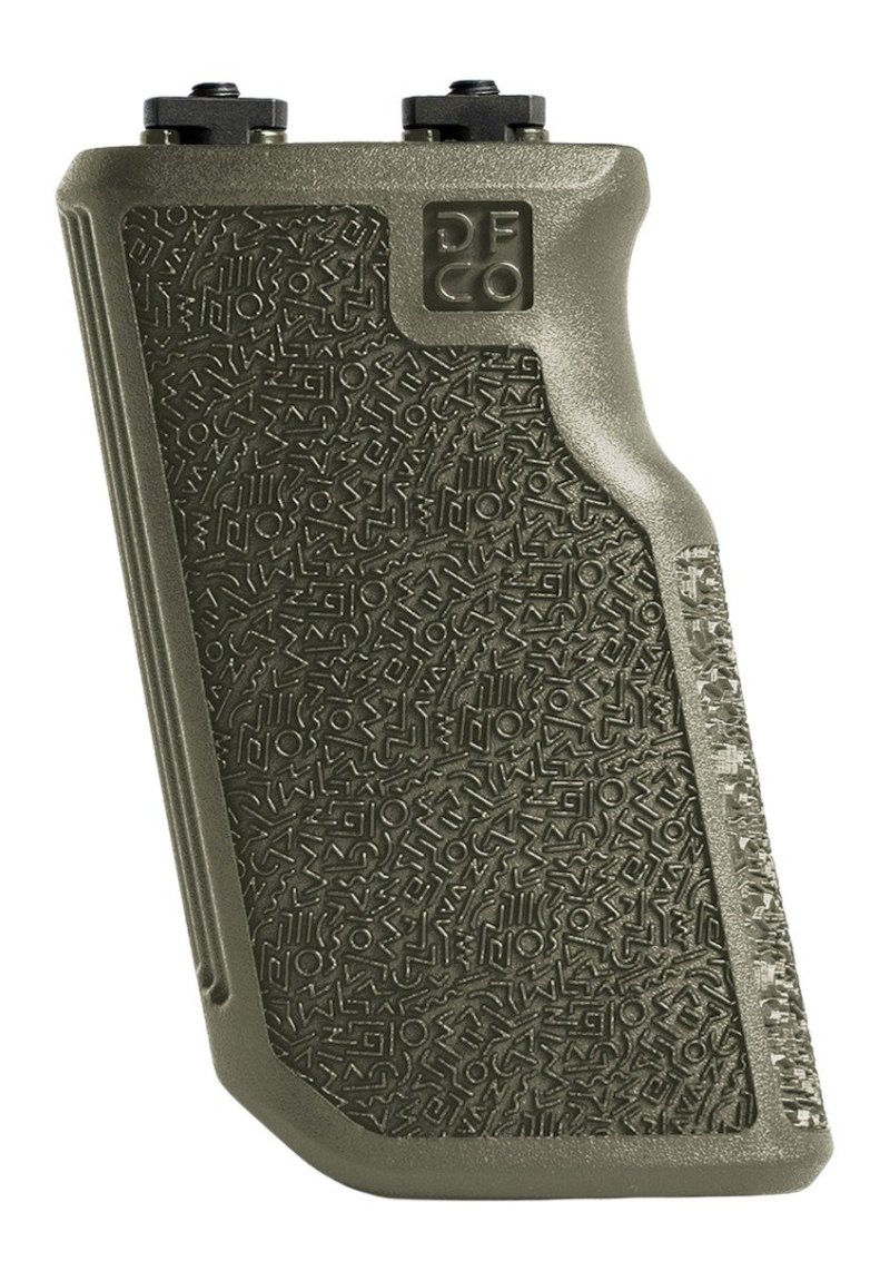 Die Free Co Tiger Claw XL Foregrip Fits M-LOK Olive Drab Green