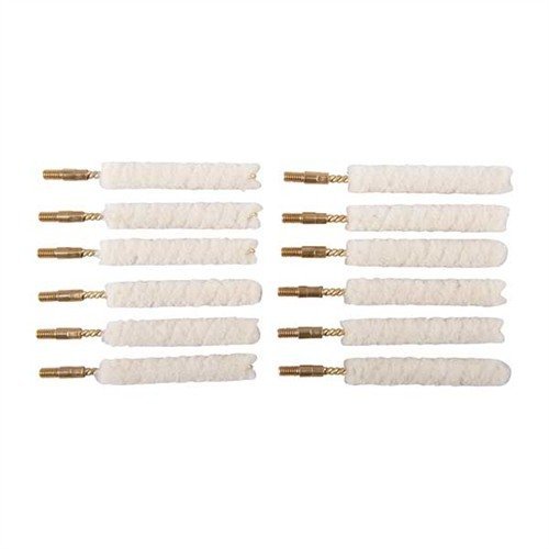 Brownells Wool Bore Mop 7MM-30 Caliber 12 Pack