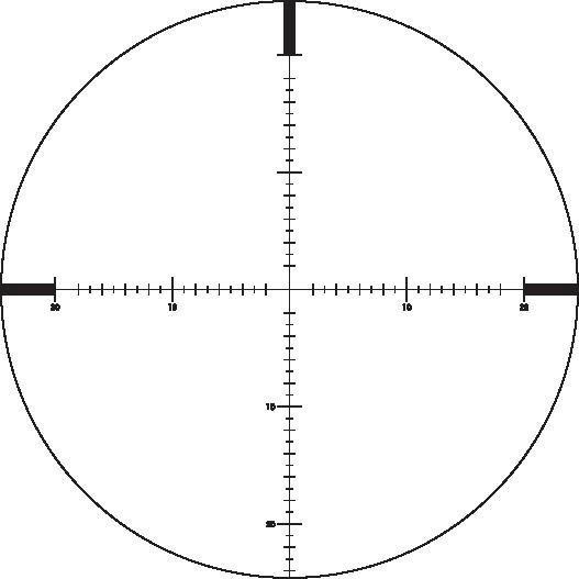 GPO Centuri RC635 6x Rifle Scope 2.5-15x50i 30mm SFP MOAi Illuminated