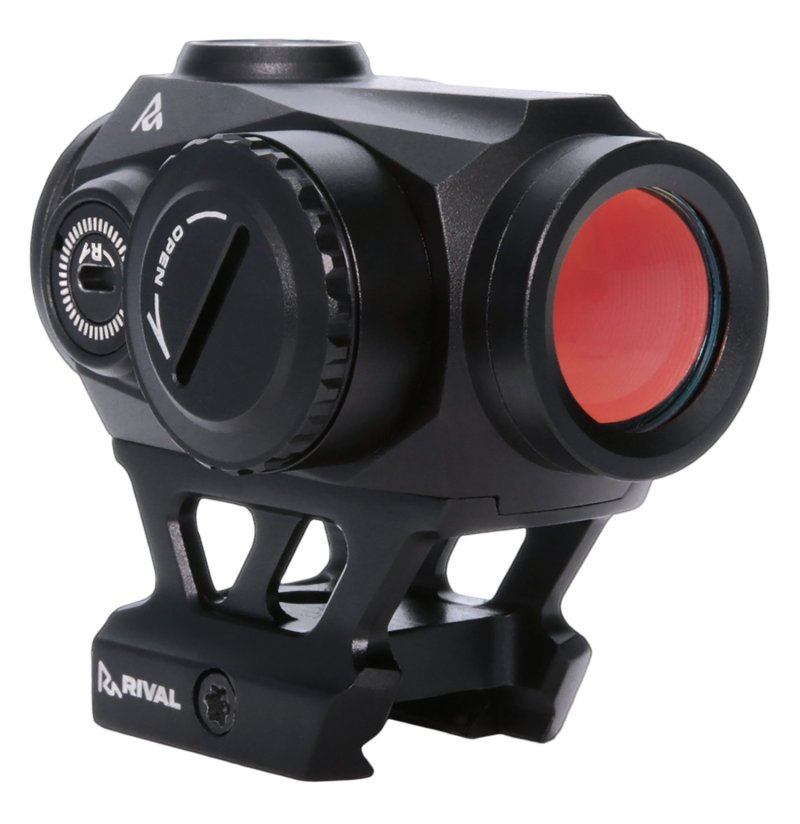 Rival Arms RARA8122BN X2 Red Dot 1x22mm 2 MOA Black Anodized Sight