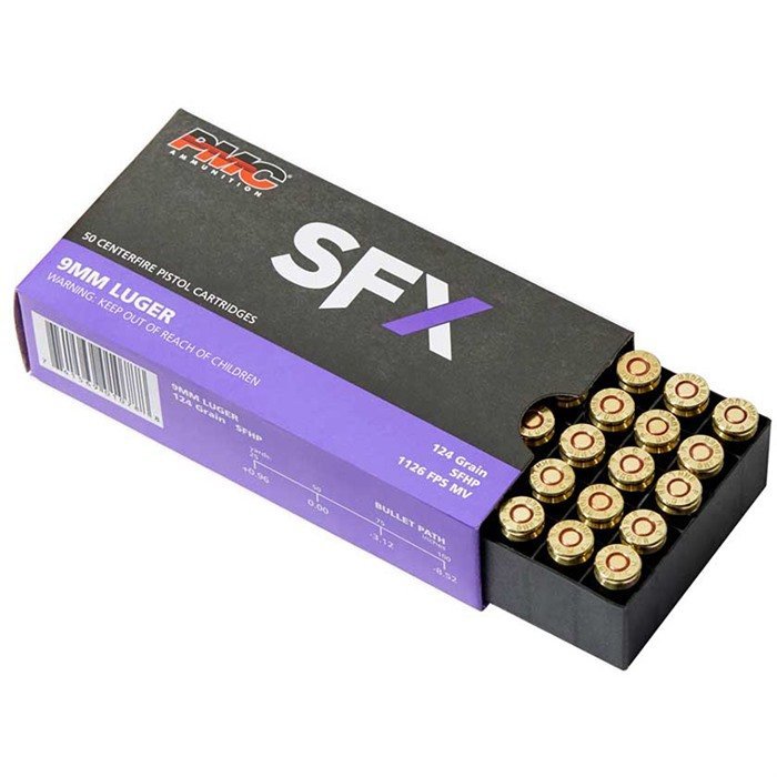 PMC 9SFX 9mm Luger 124gr StarFire Hollow Point 50 Rounds