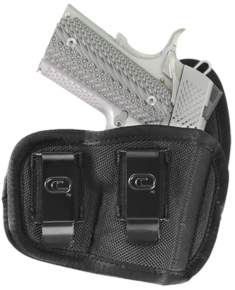 Crossfire CRFVIGRSA1M1R Vigor IWB Holster Black Nylon Dual Clip Right Hand