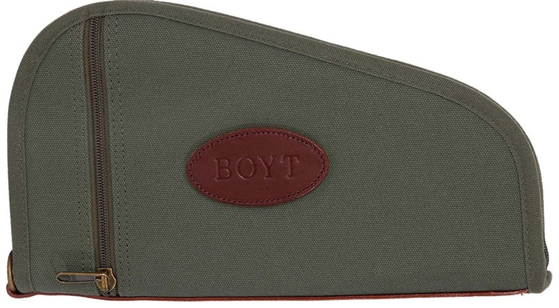 Boyt Harness PP41OD Heart-Shaped Pistol Case OD Green Canvas 10"