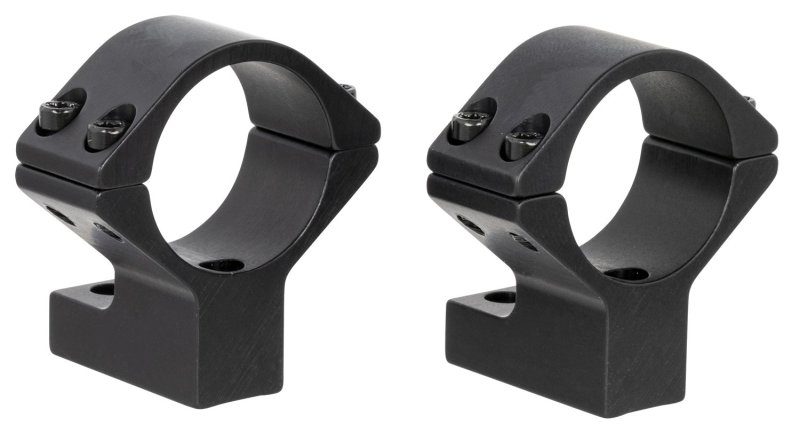 Talley 940759 1in Medium Scope Rings Tikka T1/T1X Black