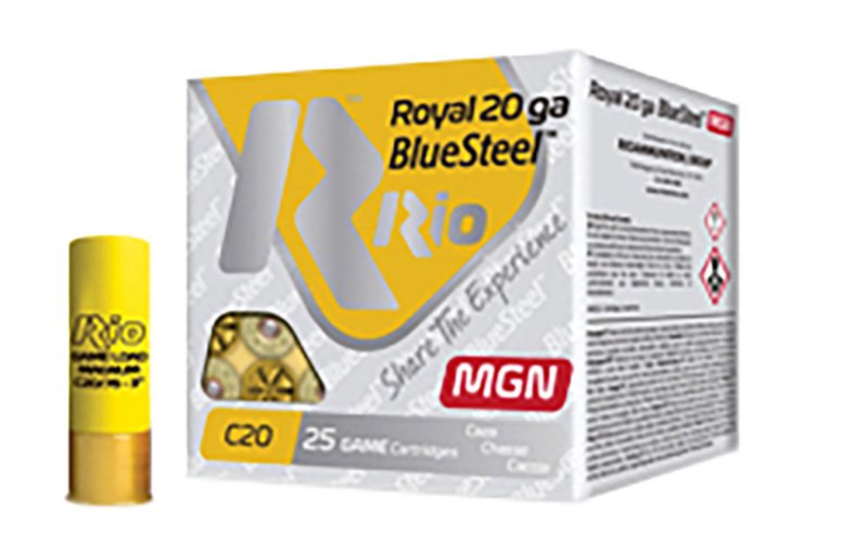 Rio Ammunition RBSM202 Blue Steel 20 Gauge 3" 1oz #2 Shot 250rds