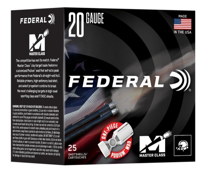 Federal Premium 12GA 2 3/4 IN 1oz 1250FPS 3dram #9 Shot