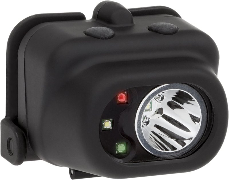 Nightstick NSP4610B Multi-Function Headlamp 150/80/100/9/18 Lumens CreeLED AAA (3) Push Button Black
