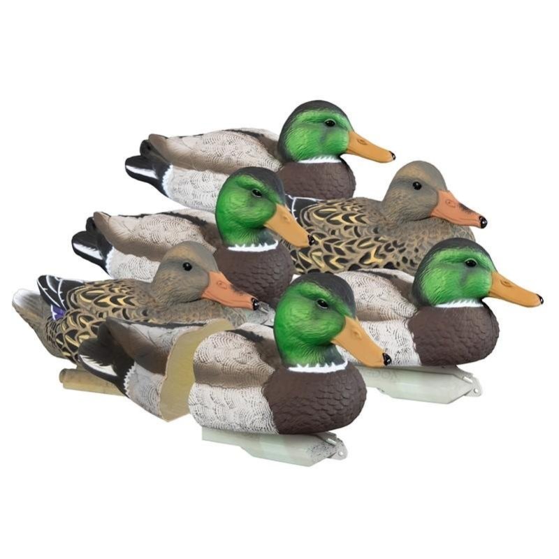 Higdon Outdoors 19023 Standard Mallard Foam Filled Decoys 6pk