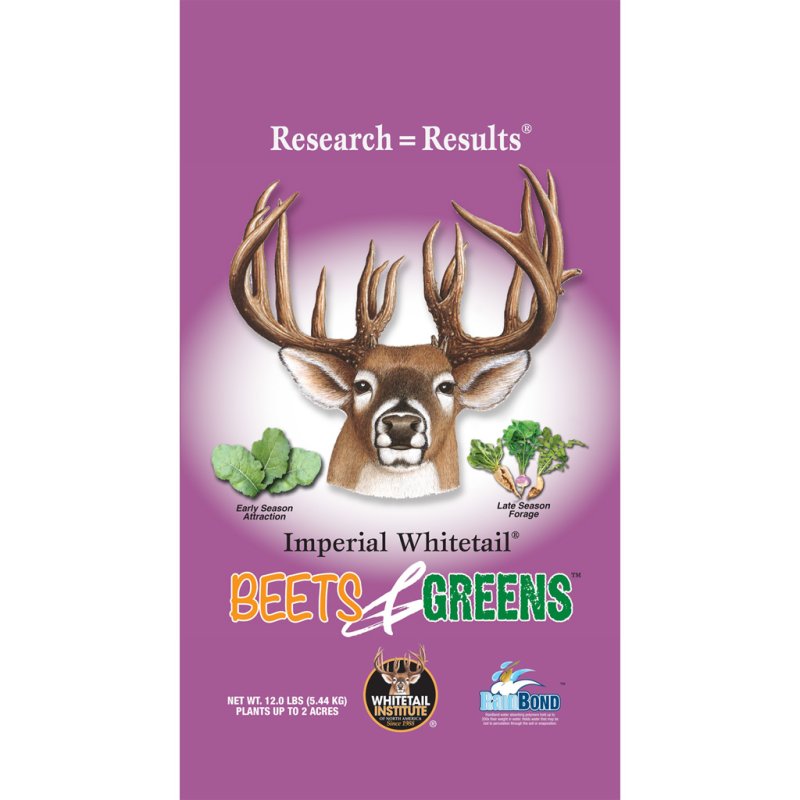 Whitetail Institute BG12 Beets & Greens Seed 12 lb Plants 2 Acres