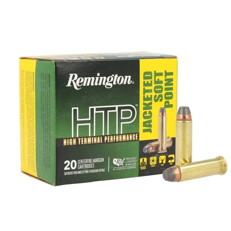 Remington 22233 .357 Magnum 158 Grain Soft Point 20 Rounds Brass