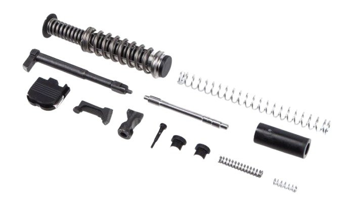 Zaffiri Precision UPK Upper Parts Kit Fits GLOCK 43X/48 Black