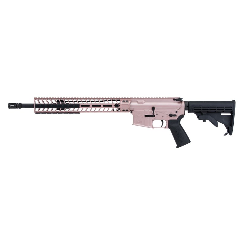 Spike's Tactical STR5735-CM3F-PRG 223 REMINGTON 16.00In Rose Gold M-LOK