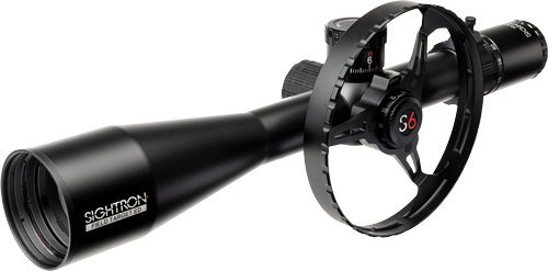 Sightron S6 66008 Scope 10-60x56 ED 34mm Side Wheel Illum MOA-2FT