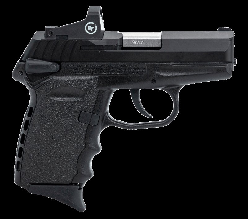 SCCY INDUSTRIES CPX-1 9mm 3.1" 10rd Pistol w/ Red Dot - Black