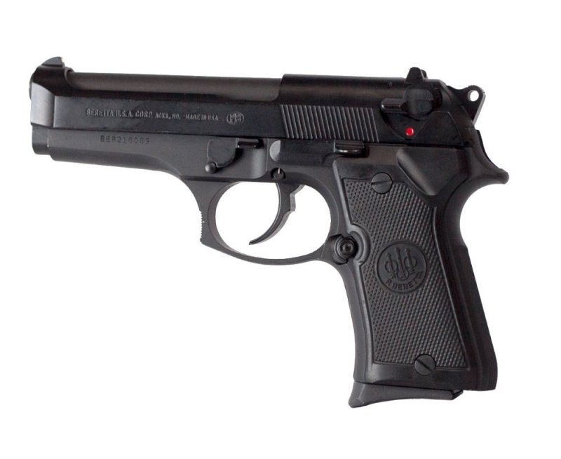 Beretta JS92F850 92FS Compact 9mm 4.25 In Black 10+1