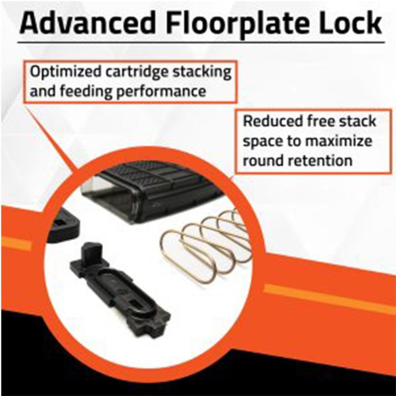 Lancer L5G220BLK L5AWM Gen 2 20rd 5.56 Black Magazine