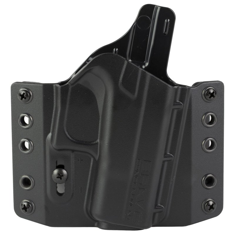 Bravo Concealment BC10-1033 OWB Holster, Glock 42, Black, Right Hand