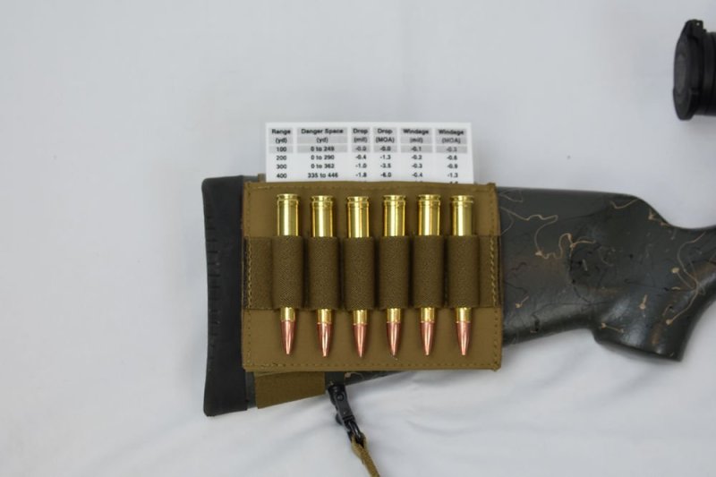 Tac Shield T7080CY Coyote 8 Shell Tactical Stock Holder