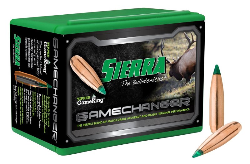 Sierra Bullets Tipped GameKing 4625 .308 125 Grain 100 Count