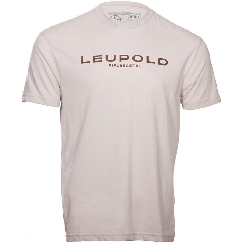 Leupold Riflescopes Short Sleeve Shirt Sand L