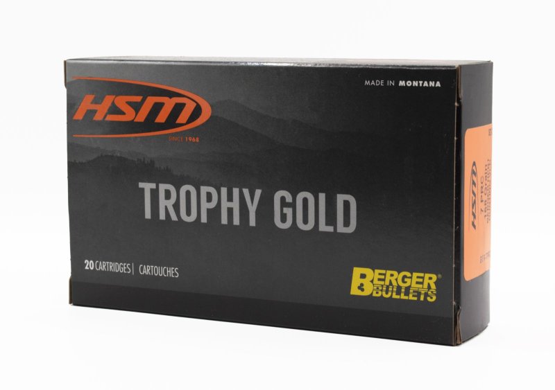 HSM HSM-7PRC-168VLD 7MM PRC 168GR Match Grade 20Rd