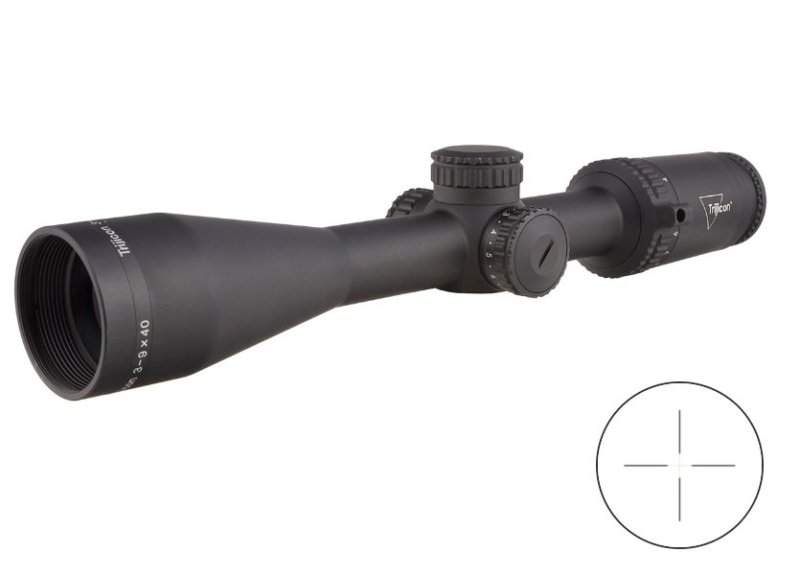 Trijicon 2900044 Credo Matte Black 3-9x40mm 1" Tube LED Illuminated...