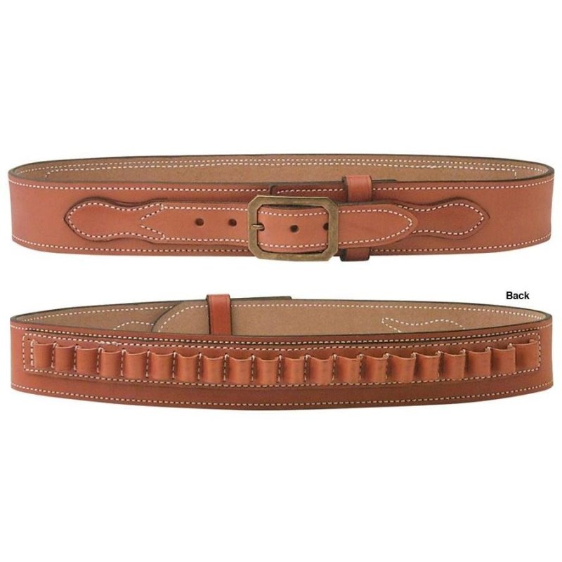 DeSantis Desperado Leather .45LC Gun Belt 2.25In Tan Size 38