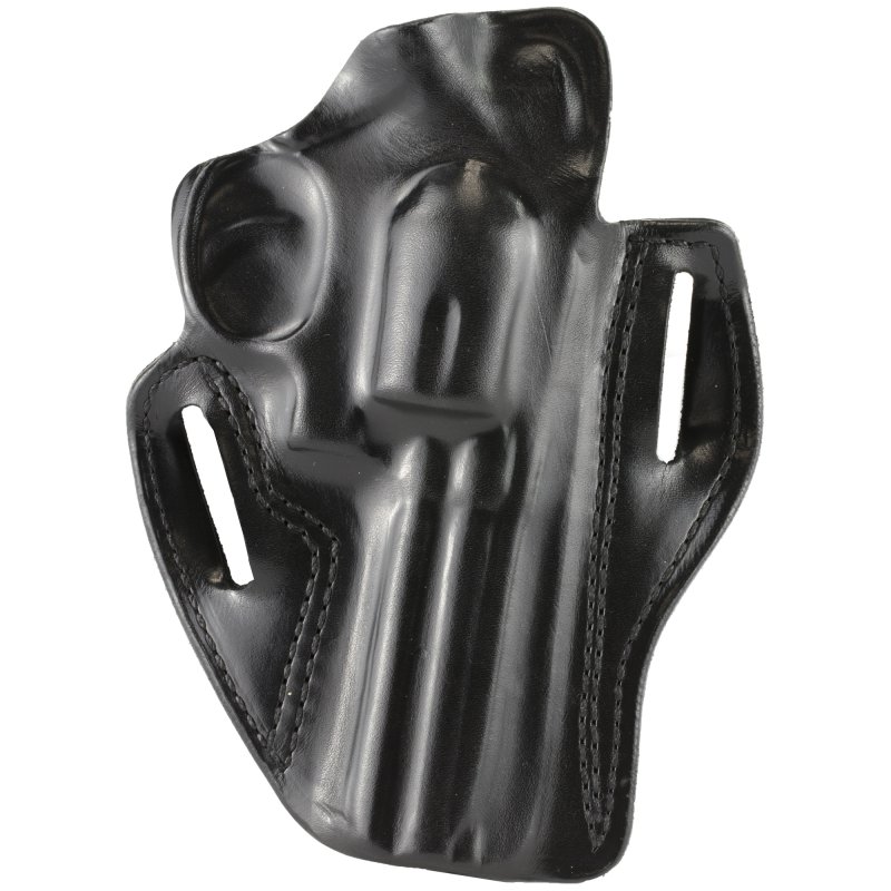 DeSantis 002BA34Z0 Speed Scabbard Belt Holster, Black Leather, Right Hand