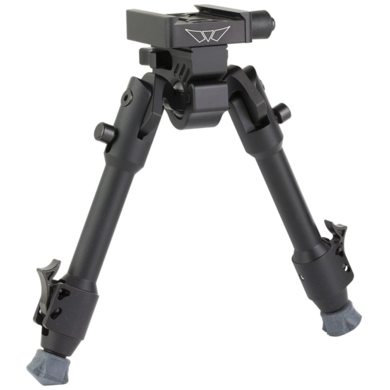 Warne 7902M Skyline Bipod Black 6.9"-9.1" Aluminum ARCA Rail