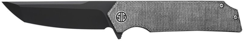 Eikonic VA9BB Validus 3.78" M390 Blade, Black G10 Handle Folding Knife