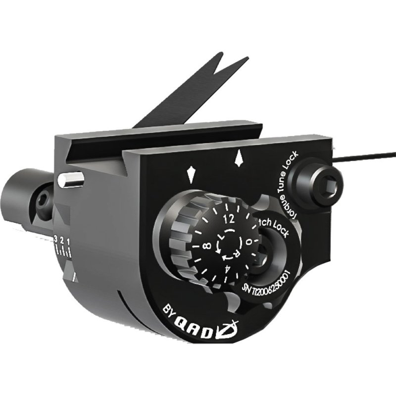 QAD HTQBK-L UltraRest TRi SwitchIt Housing Black LH, Micro Adjustable