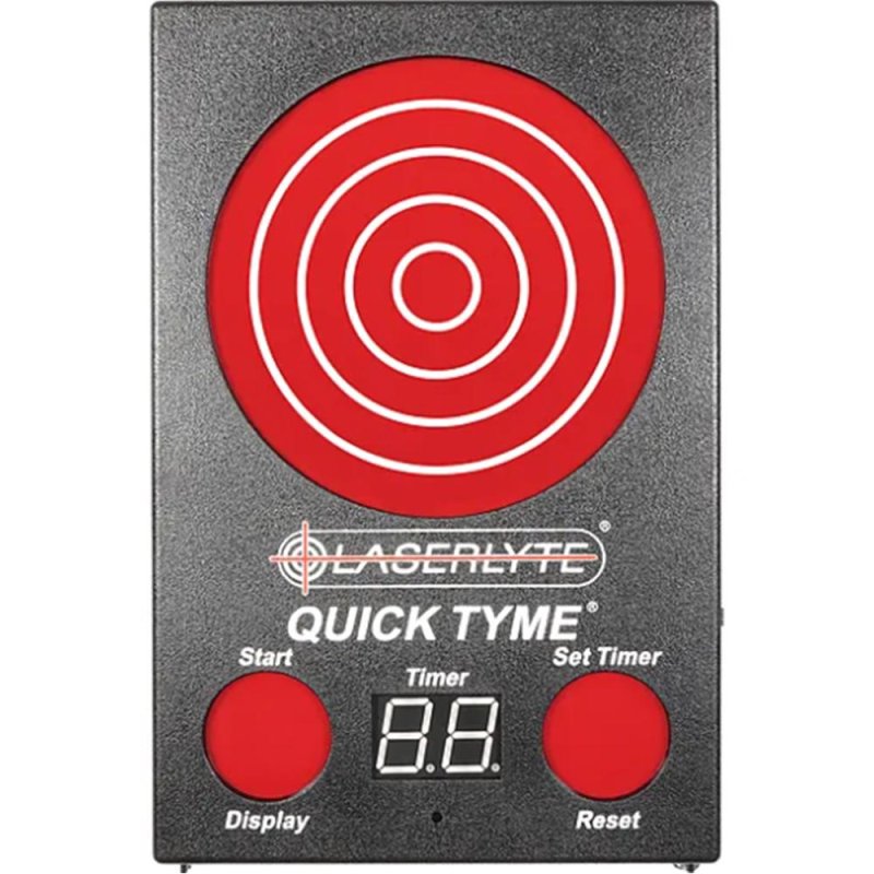 LaserLyte 1231435 QuickTyme Target 9.5"x6.5" Black/Red