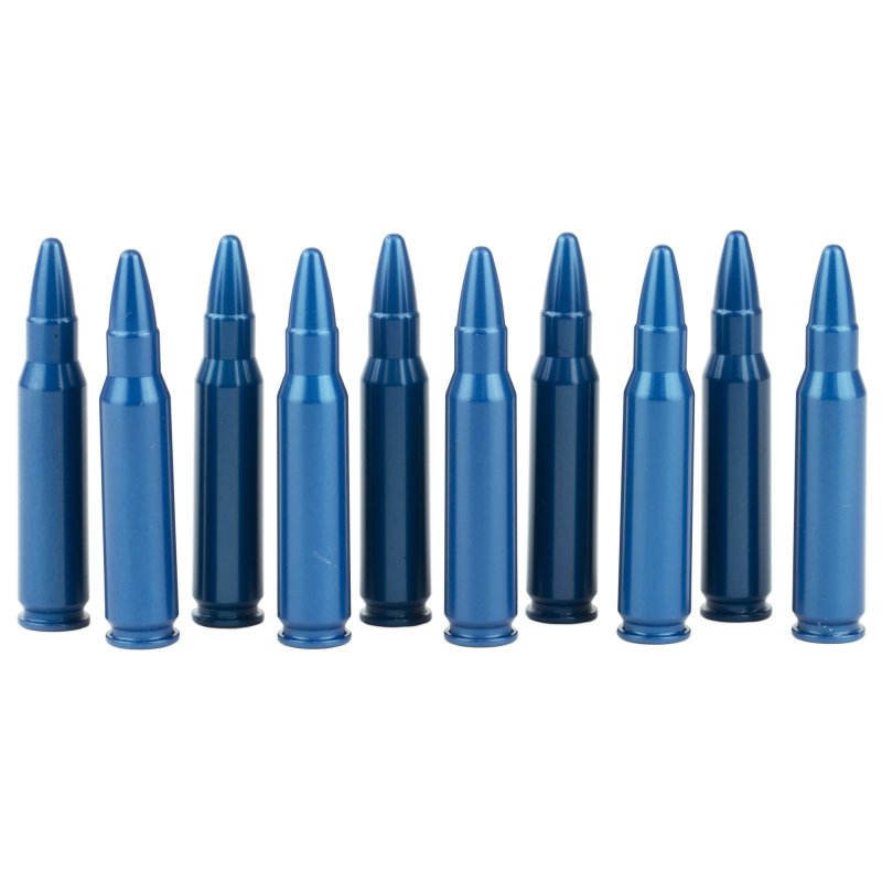 A-Zoom Value Pack 12328 .308 Winchester Snap Caps Aluminum Blue 10 Pack