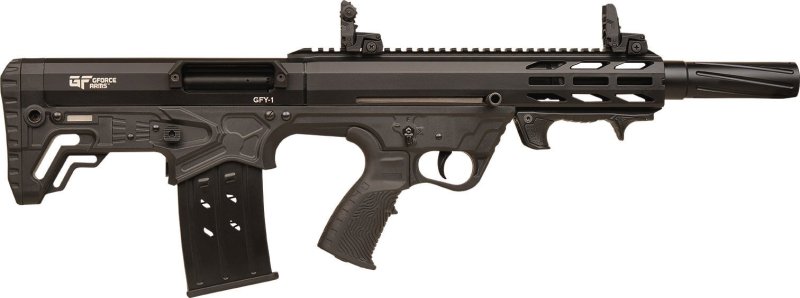 GForce Arms GFY-1 Bullpup 12GA 18.5In Barrel 5Rd Black.