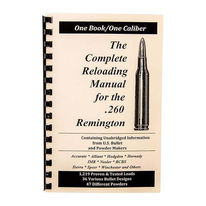 LOADBOOKS USA LOADBOOKS .260 REMINGTON EACH