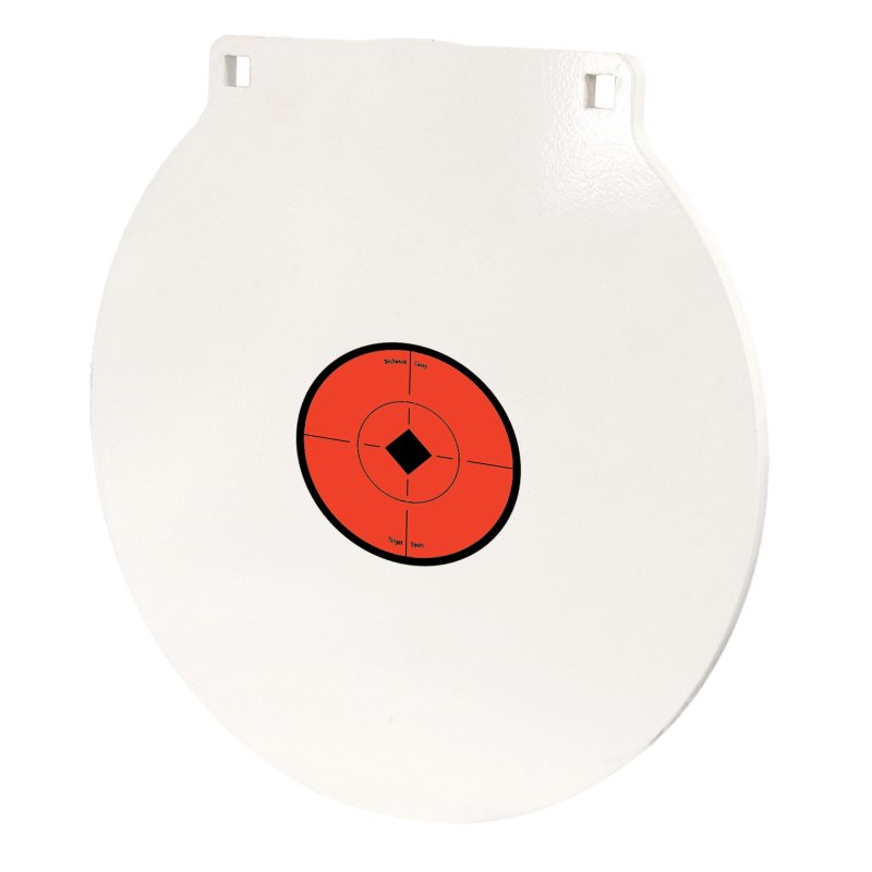 Birchwood Casey RND15 15" NM500 Steel Target Plate Black/Red/White