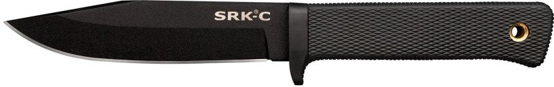 Cold Steel SRK Compact 5 In SK-5 Steel Blade Black Kray-Ex Handle