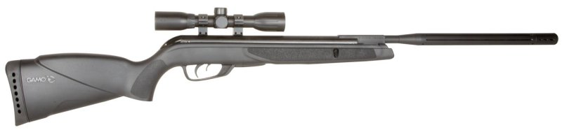 Daisy Wildcat Whisper .177 19.1 In Black w/ Scope 1-Shot