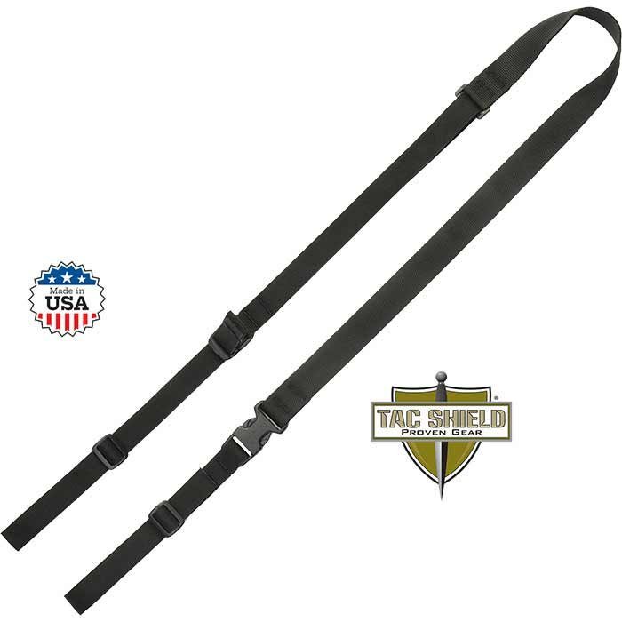 Military Armament Corporation T6020BK 2-Point Quick-Adjust Sling 1.25In