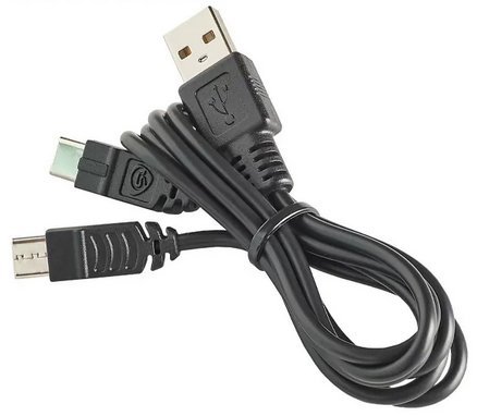 Streamlight 22090 Y-Split USB-A to USB-C Charging Cable 2-Way