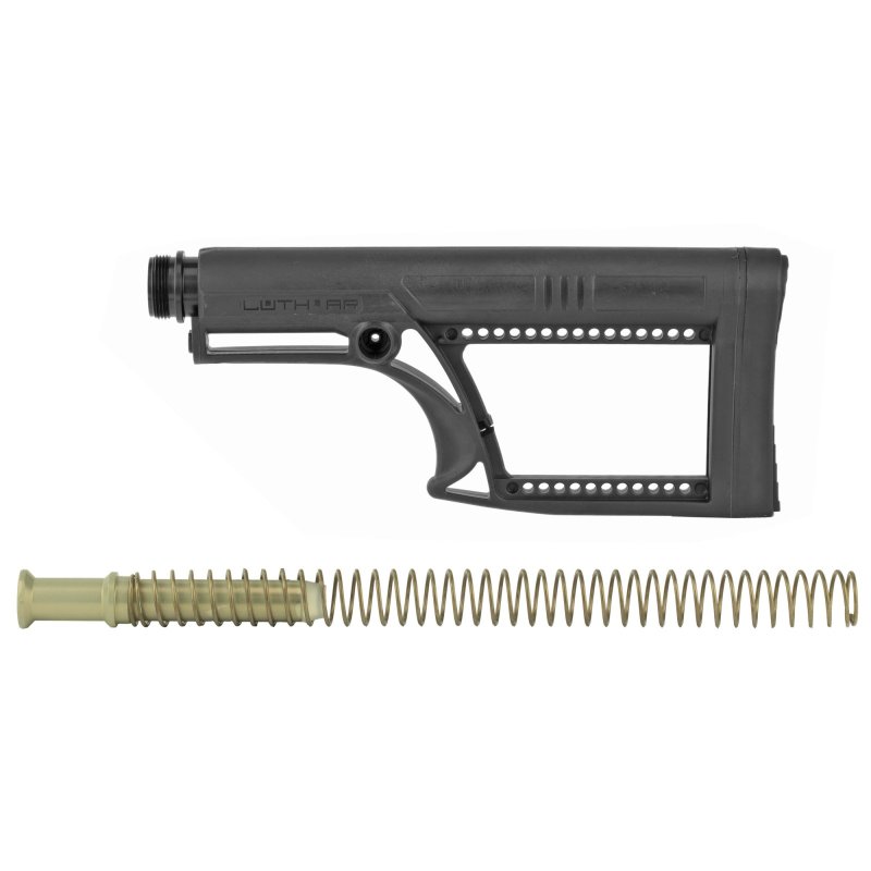 Luth-AR MBA-2K308 Stock, A2 Tube, .308 Buffer Spring, Fixed, Black
